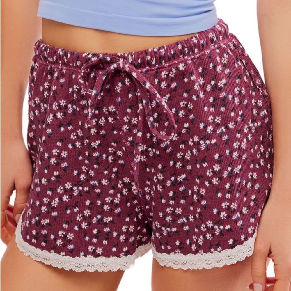 NWT Free People Sugar Dreams Pyjama Shorts